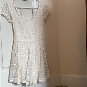 Forever 21 white lace dress
